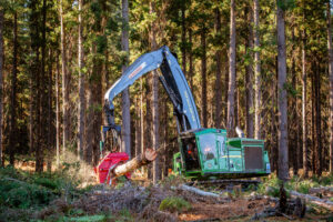 Merrett Logging John Deere Tracked Harvester