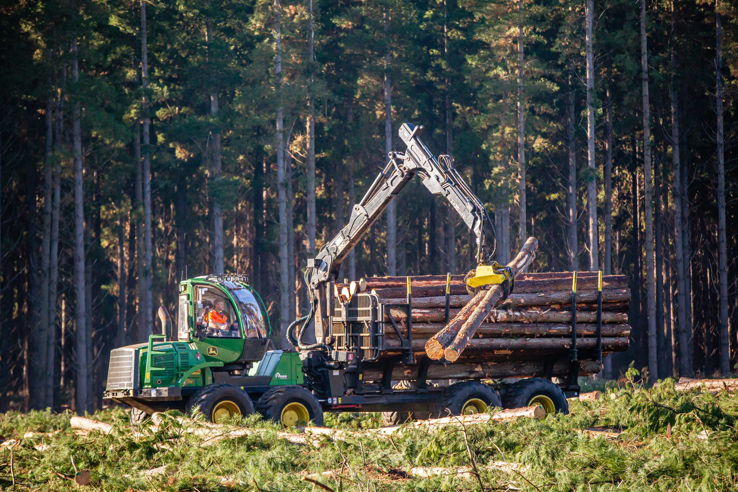 Merrett Logging John Deere 1910E Forwarder