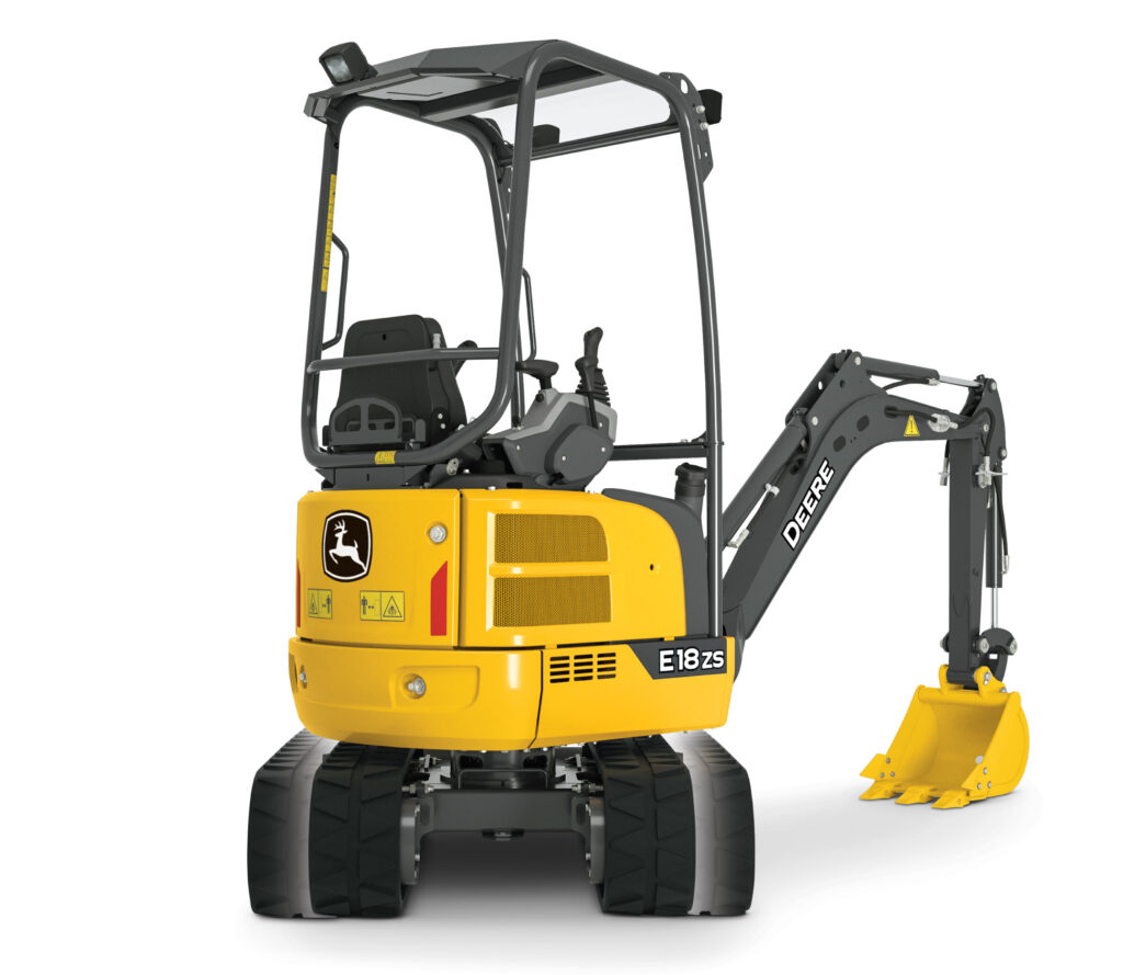 John Deere E18ZS Mini Excavator Package for Tradies