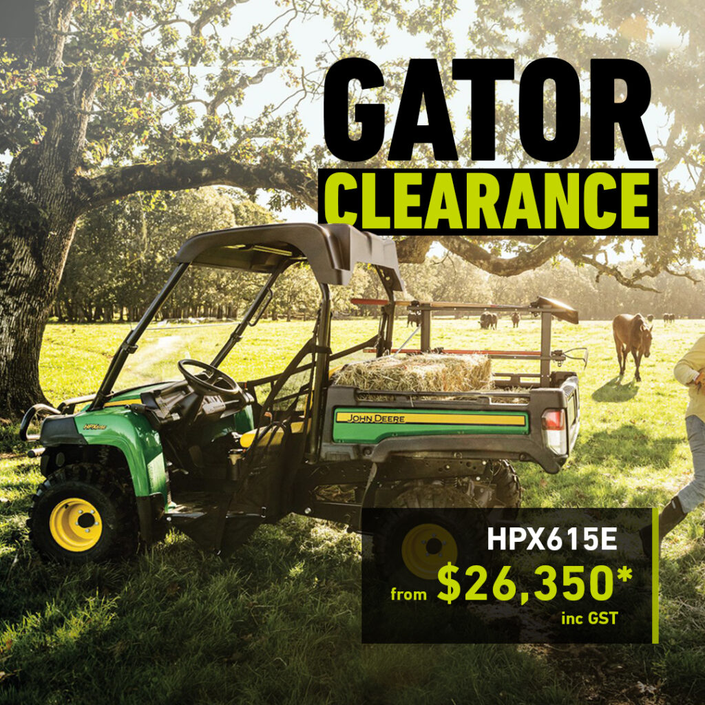 Gator Clearance - HPX615E from $26,350 inc GST