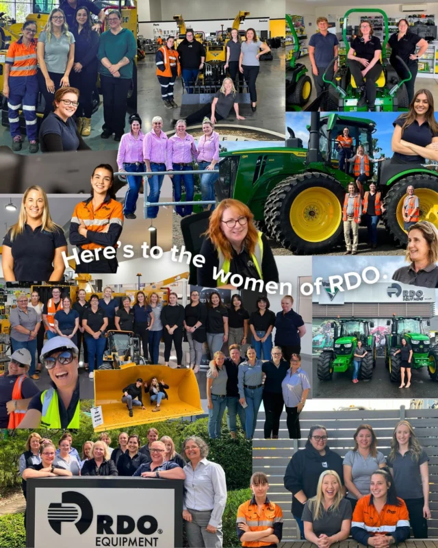 We’re incredibly proud to have all these women and many, many more as part of the RDO Equipment and Vermeer Australia teams, holding it all together behind the scenes.

Here’s to the women in agriculture, roads and civil infrastructure, earthmoving, environmental resource management, mining and forestry.

Here’s to the women of RDO! Happy International Women’s Day 🤝🤍 @internationalwomensday_global 

#RDOequipmentau #VermeerAustralia