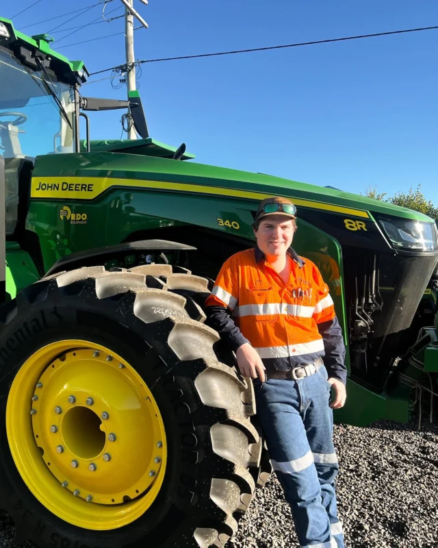 “I feel my greatest achievement has been not only to work in the industry I get the greatest amount of job satisfaction from, but also to help keep the agricultural industry in the Gympie and South Burnett region operating with minimal downtime.”
 
Congratulations to Zac Weier from RDO Gympie, who is a finalist in the Ag & Turf Service Technician category for this year’s @johndeereaunz Technician Awards. 👏🏆