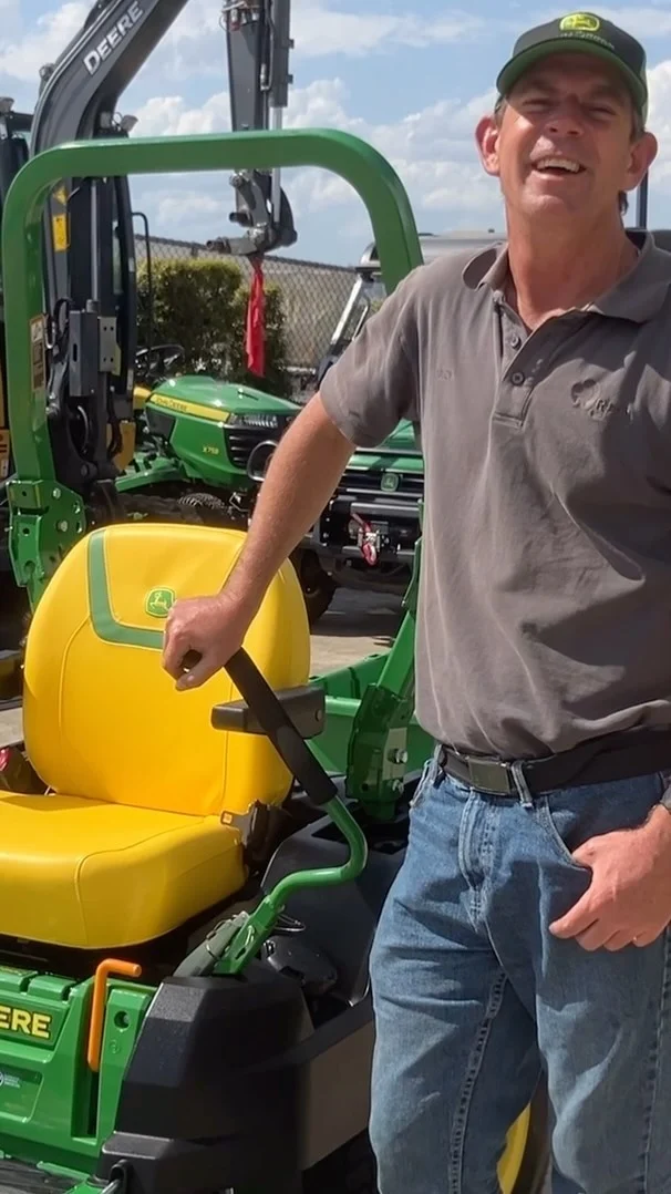 Ben, a local Gympie customer in a wheelchair, had a goal of being able to mow his own lawn – and our Gympie team delivered. 👏
 
With the suitable customisations in place thanks to our Gympie team, Ben is now able to independently mow his five-acre property without needing assistance to mount, use and dismount the machine.
 
“Mick’s dedication and willingness to go the extra mile exceeded all my expectations. It’s rare to find a company that genuinely cares about their customers needs. Especially odd ones like myself.”
 
We thank our Gympie team for going “above and beyond” for a customer in need – and wish Ben all the enjoyment in being able to mow his own lawn again!